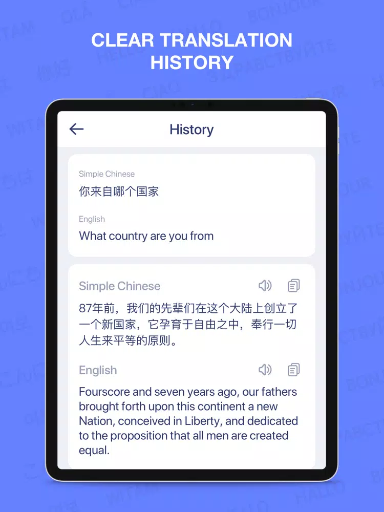 Translate Now: Accurate&Speed iPad Screenshots