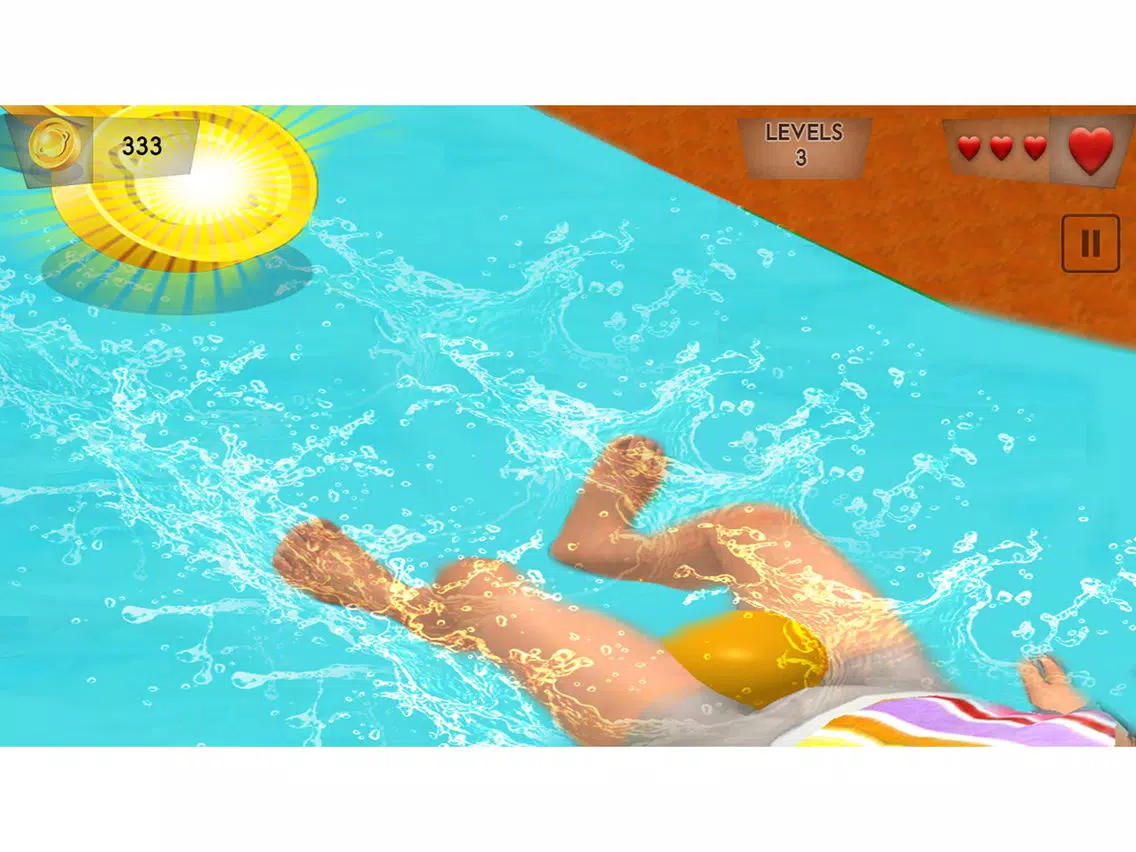 Extreme Beach Water Slide : Stunt & Ride 2017 iPad Screenshots