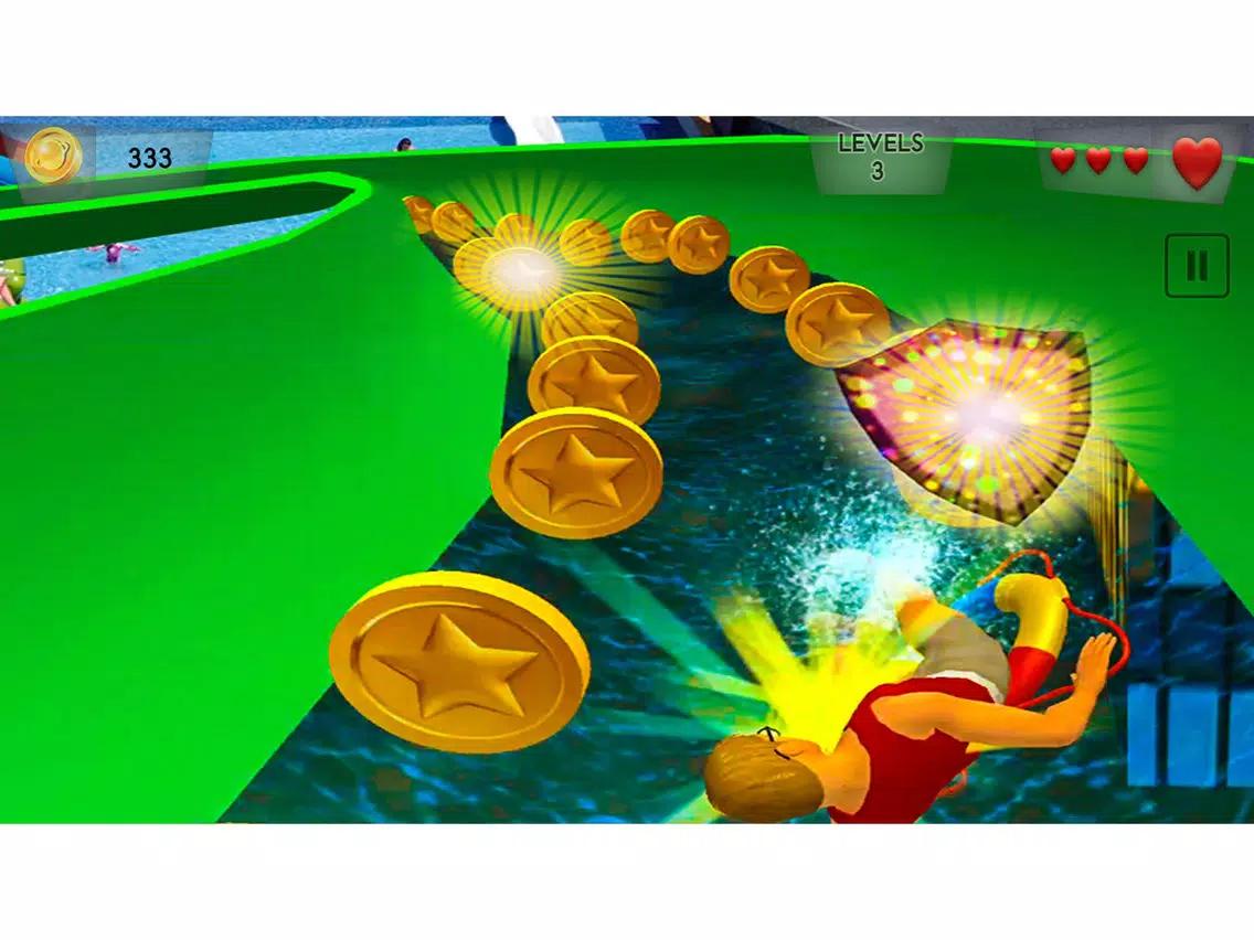 Extreme Beach Water Slide : Stunt & Ride 2017 iPad Screenshots