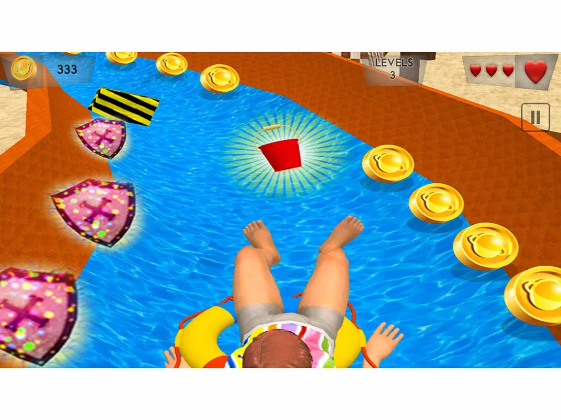 Extreme Beach Water Slide : Stunt & Ride 2017 iPad Screenshots