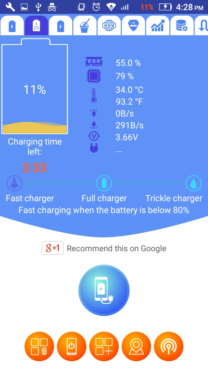 Fast Charging Screenshots