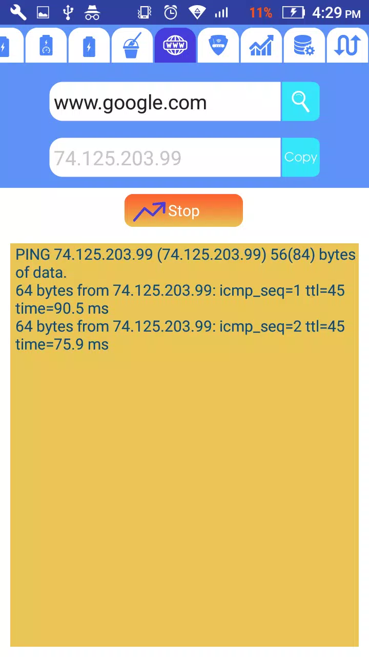 Fast Charging Screenshots