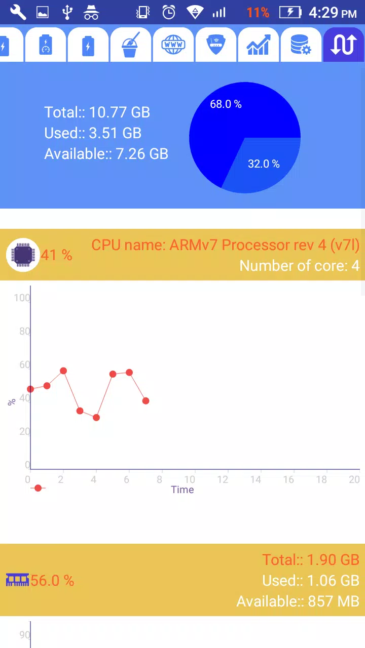 Fast Charging Screenshots