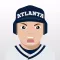 Atlanta Baseball Stickers & Emojis