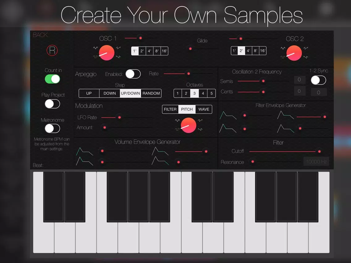 Dubstep Studio 2: Create Dubstep Music iPad Screenshots