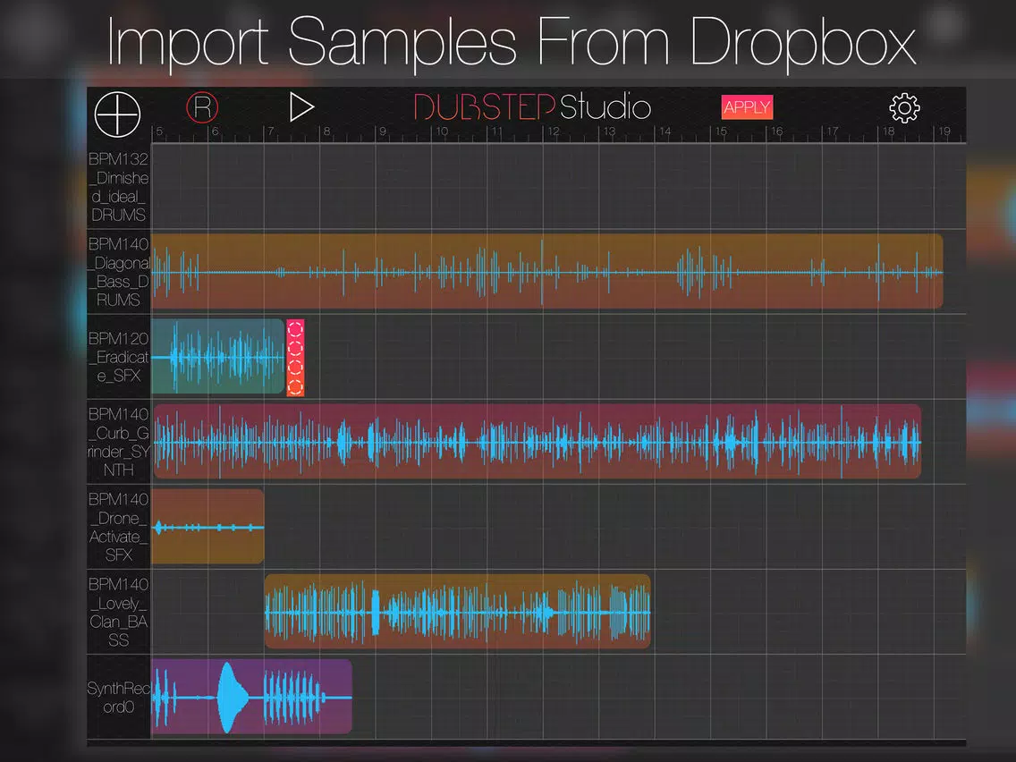 Dubstep Studio 2: Create Dubstep Music iPad Screenshots