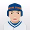 New York M Baseball Stickers & Emojis