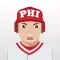 Philadelphia Baseball Stickers & Emojis