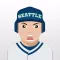 Seattle Baseball Stickers & Emojis