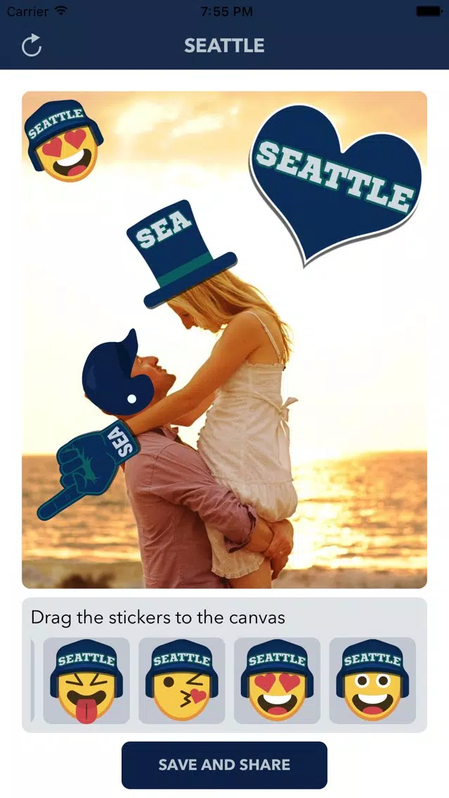 Seattle Baseball Stickers & Emojis Screenshots