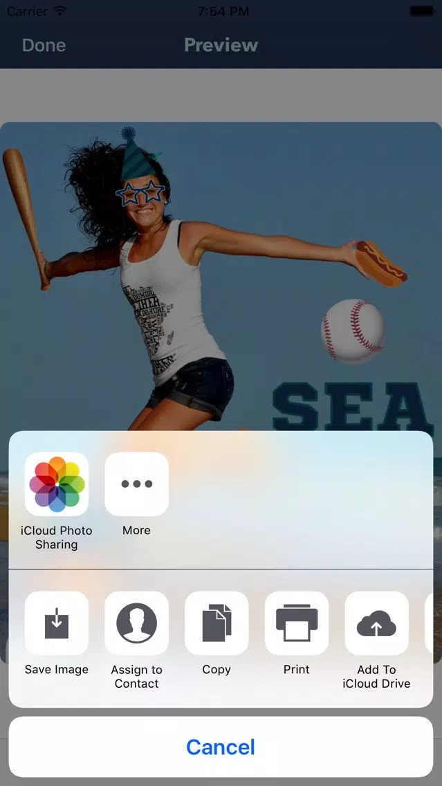 Seattle Baseball Stickers & Emojis Screenshots