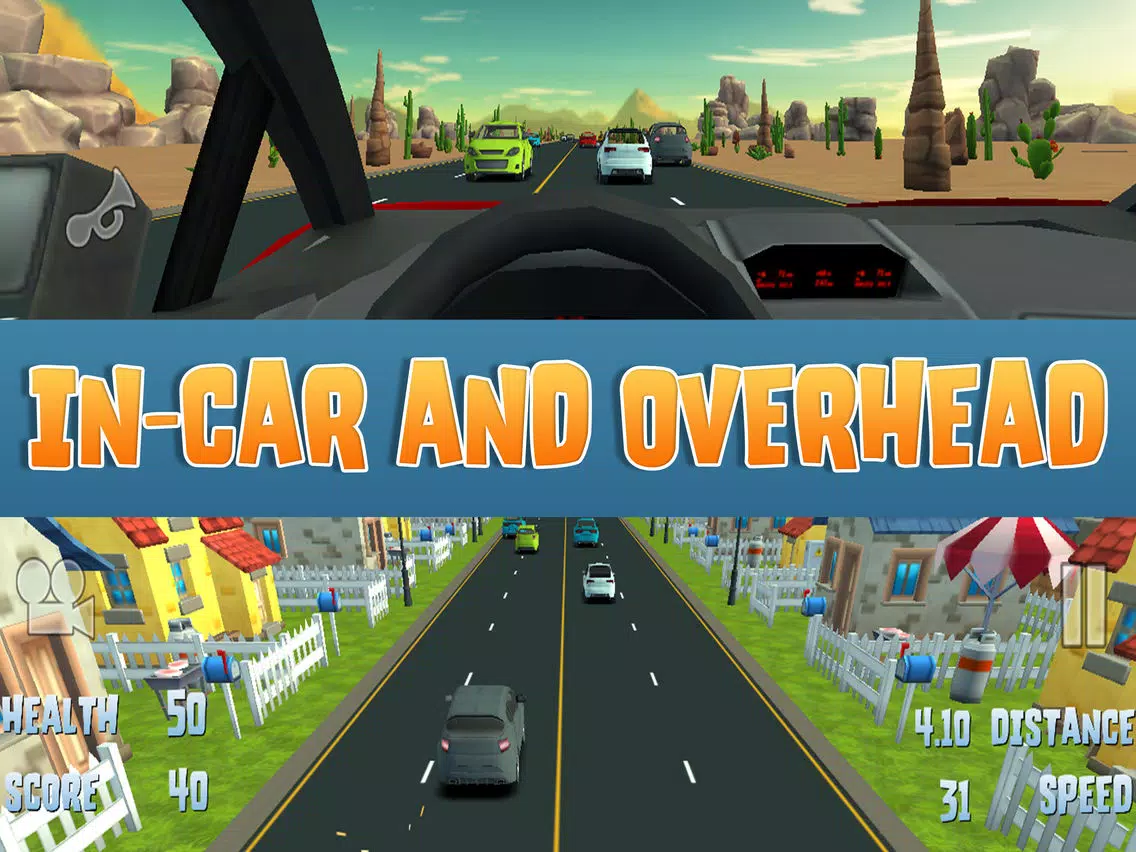 Toon Racer 2: 3D First Person Racing Game iPad Screenshots