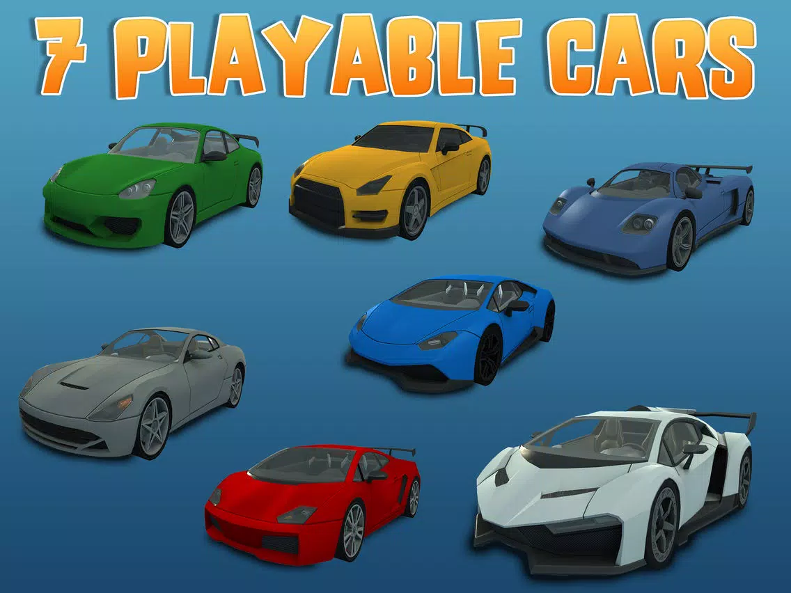 Toon Racer 2: 3D First Person Racing Game iPad Screenshots