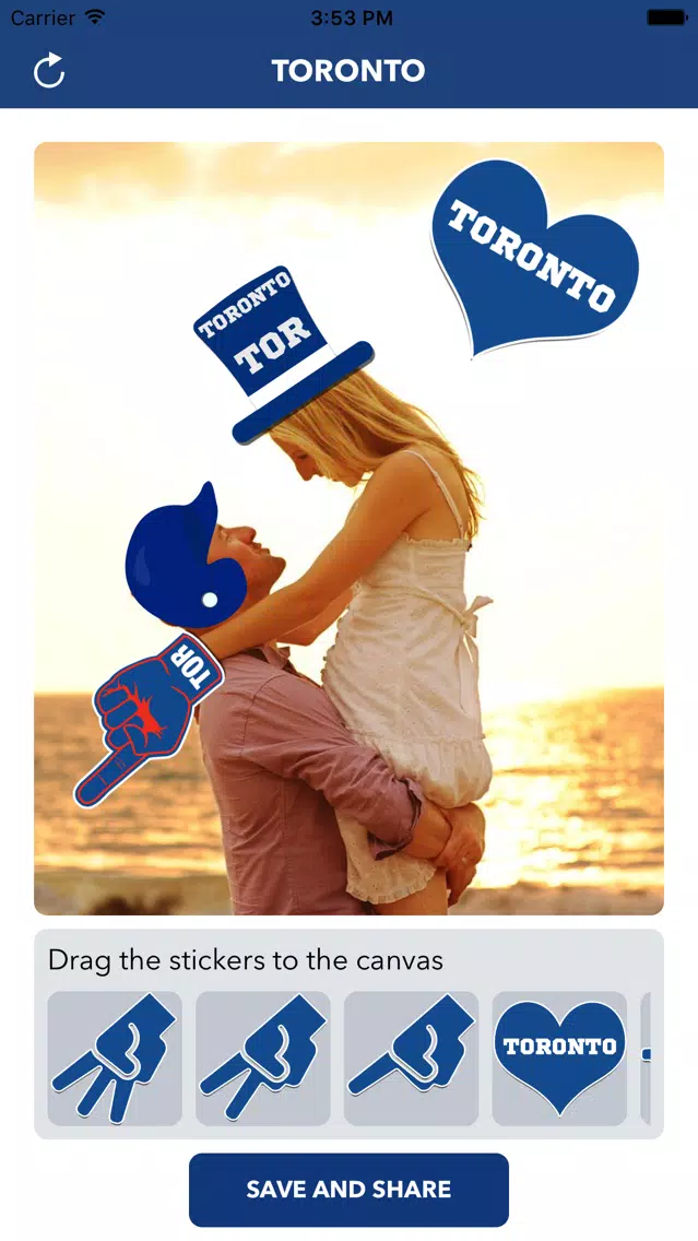 Toronto Baseball Stickers & Emojis Screenshots