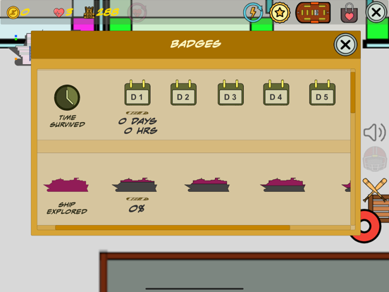 Zombies on a cruise iPad  Screenshots
