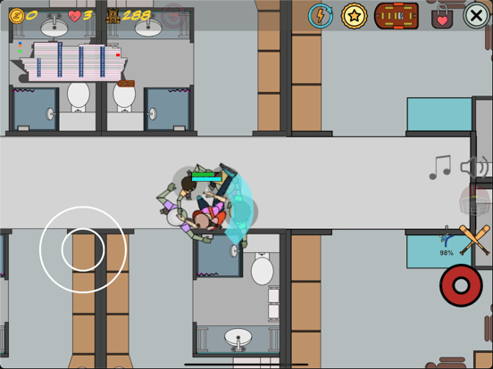 Zombies on a cruise iPad  Screenshots