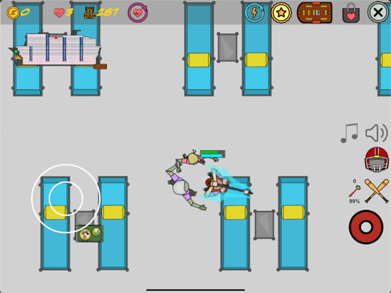 Zombies on a cruise iPad  Screenshots