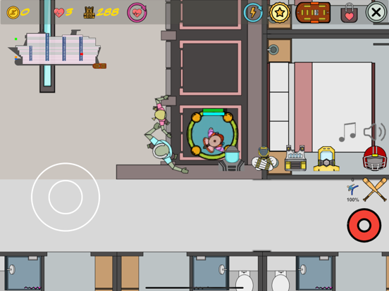 Zombies on a cruise iPad  Screenshots