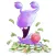 Cute Snail Joe Sticker Pack