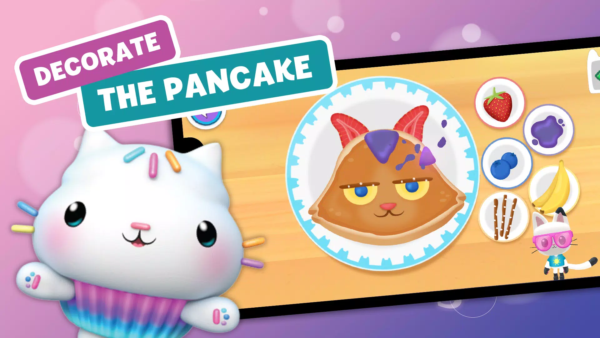 Capturas de tela do Gabbys Dollhouse: Games & Cats