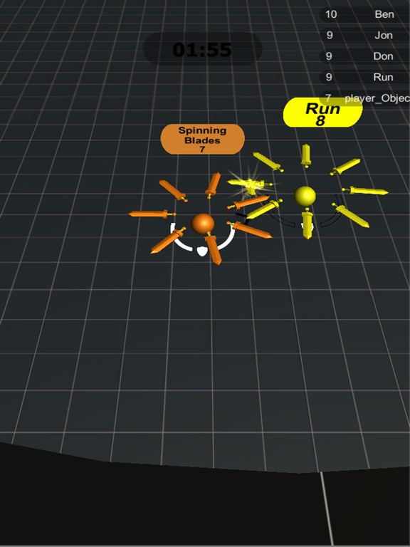 Spinning Blades.io iPad  স্ক্রিনশট