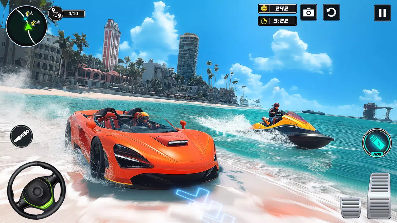 GT Car Race Game -Water Surfer Screenshots
