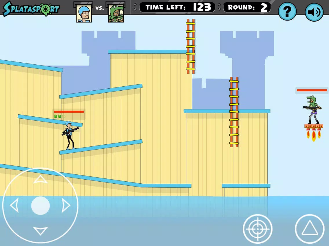 ภาพหน้าจอของ Splatalot Universe iPad 