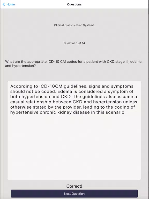 CPC Certification Prep iPad Screenshots