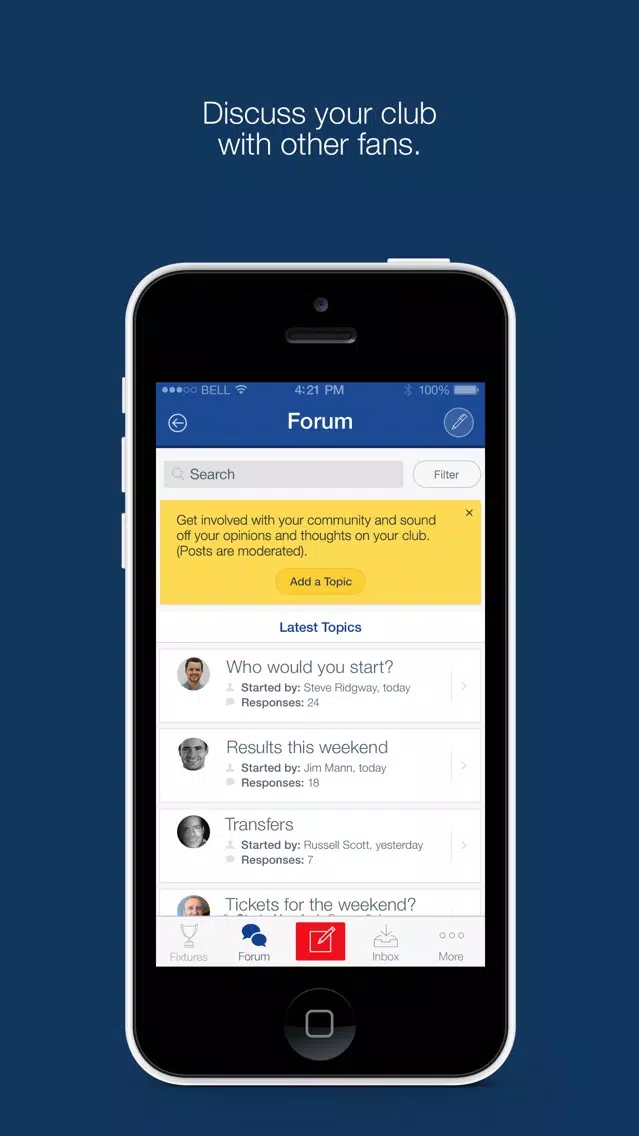 Fan App for Ross County FC Screenshots