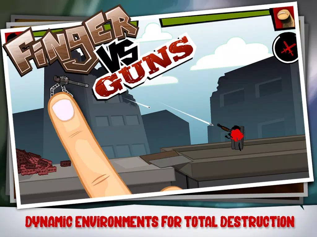 Finger VS Guns iPad  স্ক্রিনশট