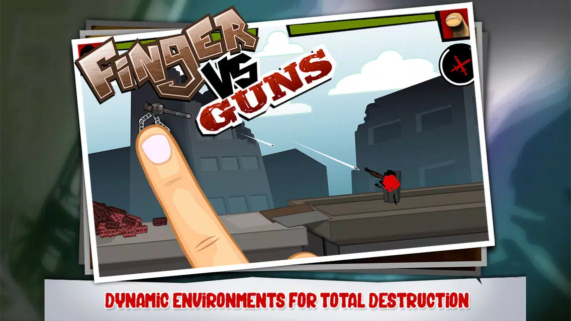 Finger VS Guns স্ক্রিনশট