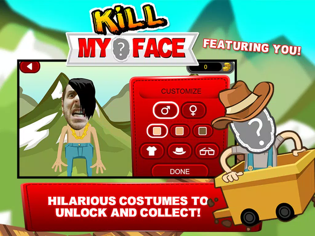 Zrzuty ekranu Kill My Face - Featuring you! iPad 