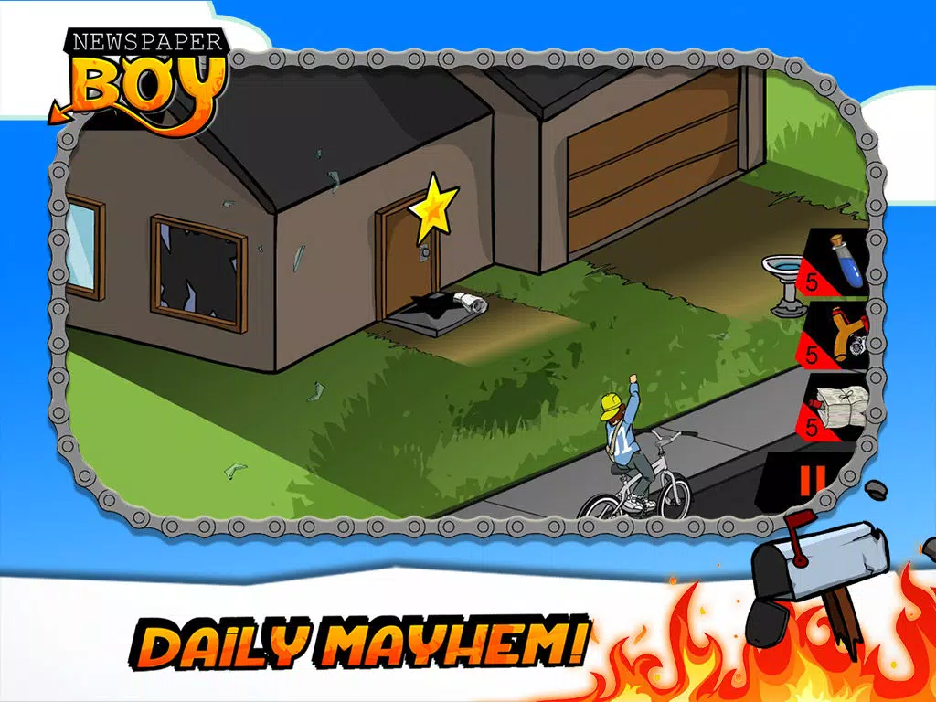 Captures d'écran de Newspaper Toss - Paperboy Edition iPad 