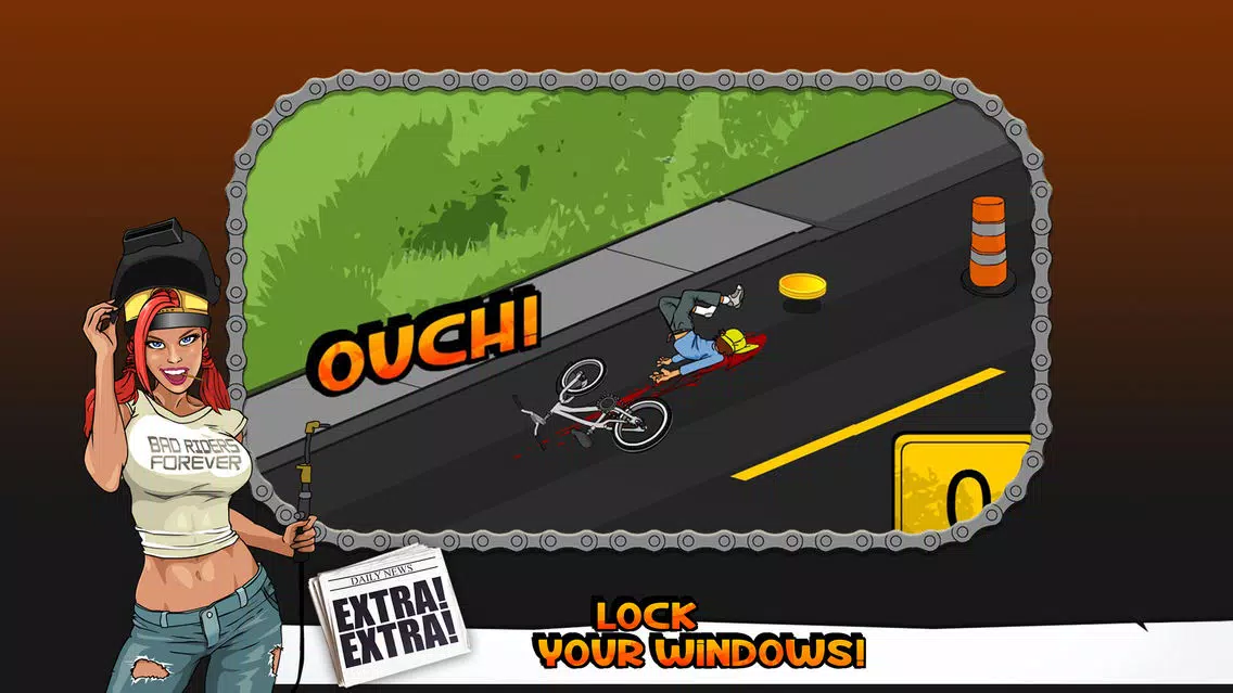 Captures d'écran de Newspaper Toss - Paperboy Edition