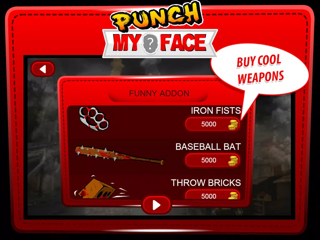 Tangkapan skrin Punch My Face 1 iPad 