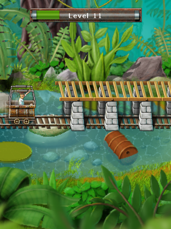 Tangkapan skrin Minecart Jumper iPad 
