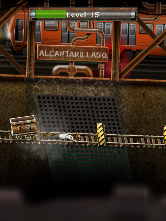 Tangkapan skrin Minecart Jumper iPad 