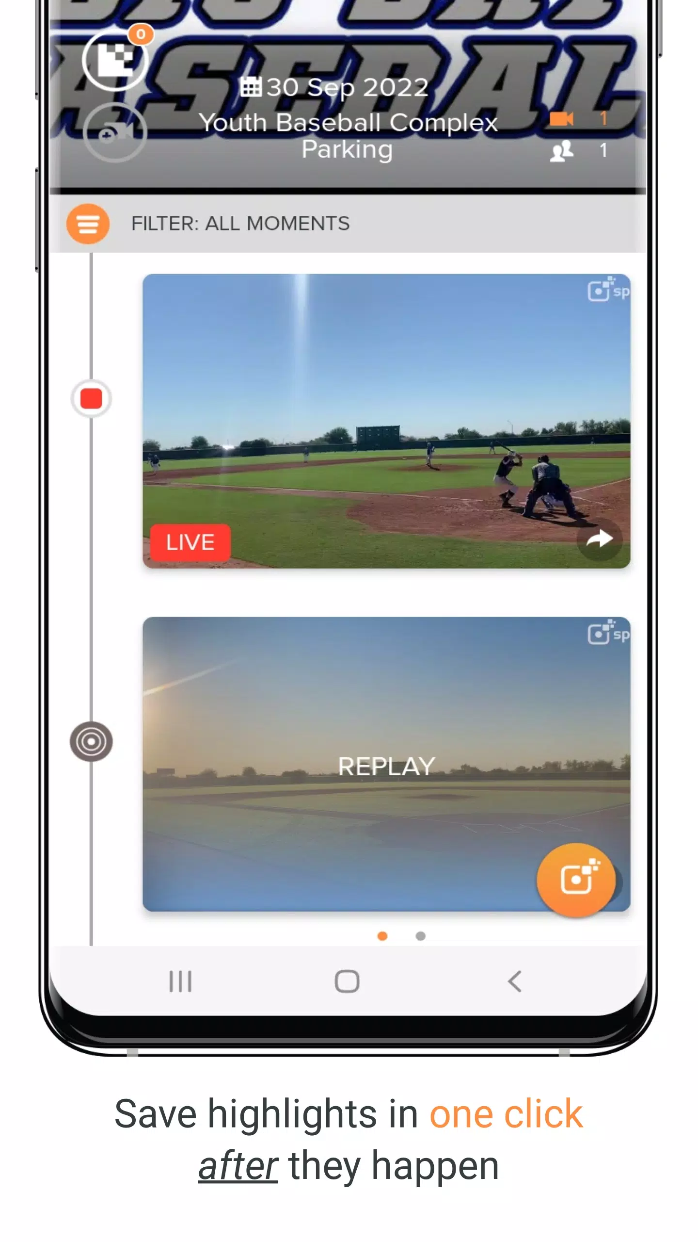 Sporfie Screenshots
