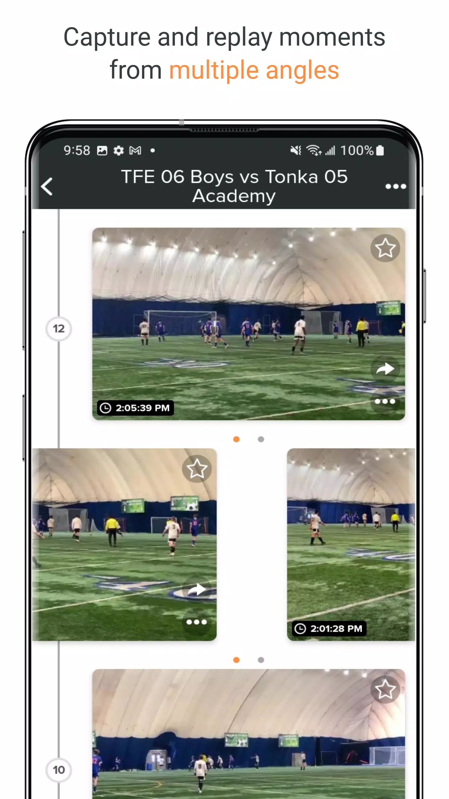 Sporfie Screenshots