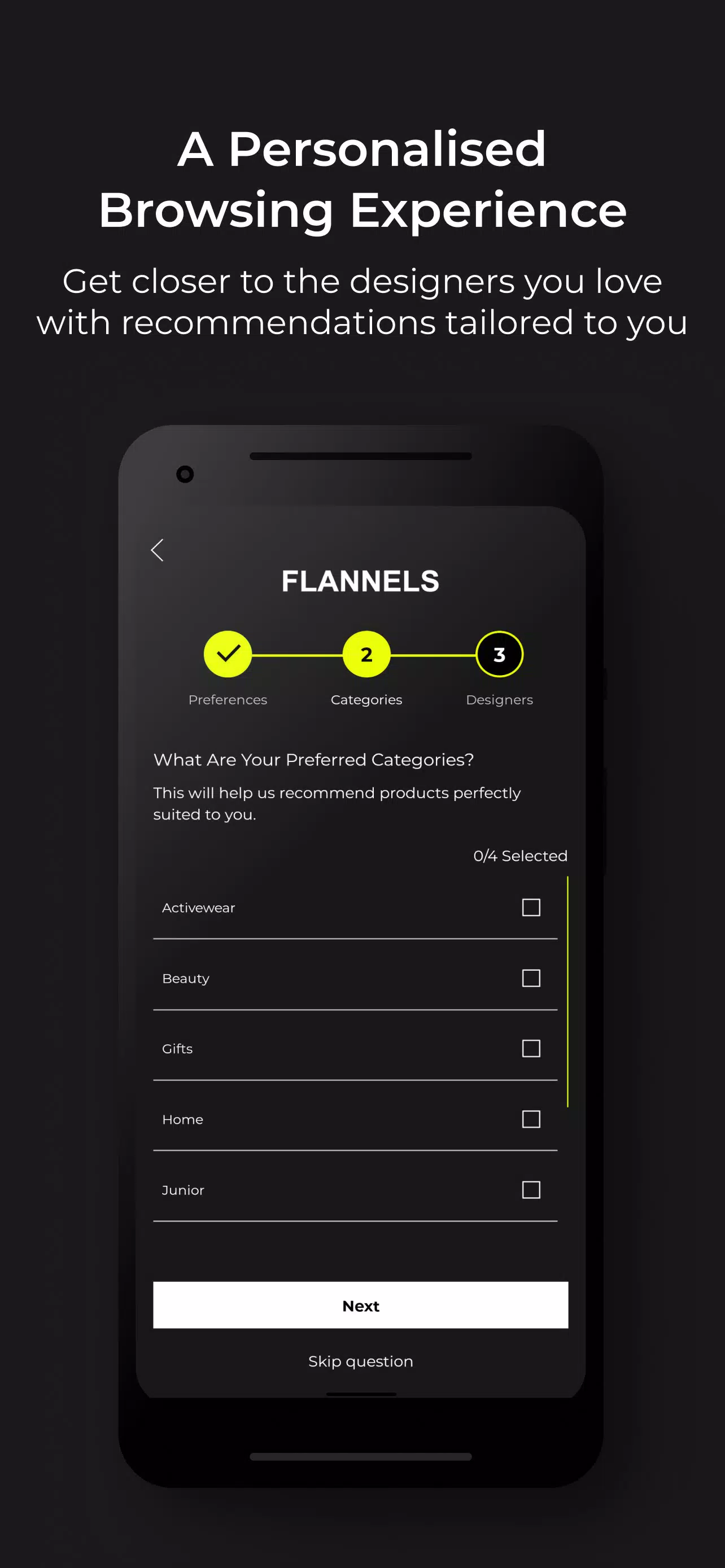 Flannels Screenshots