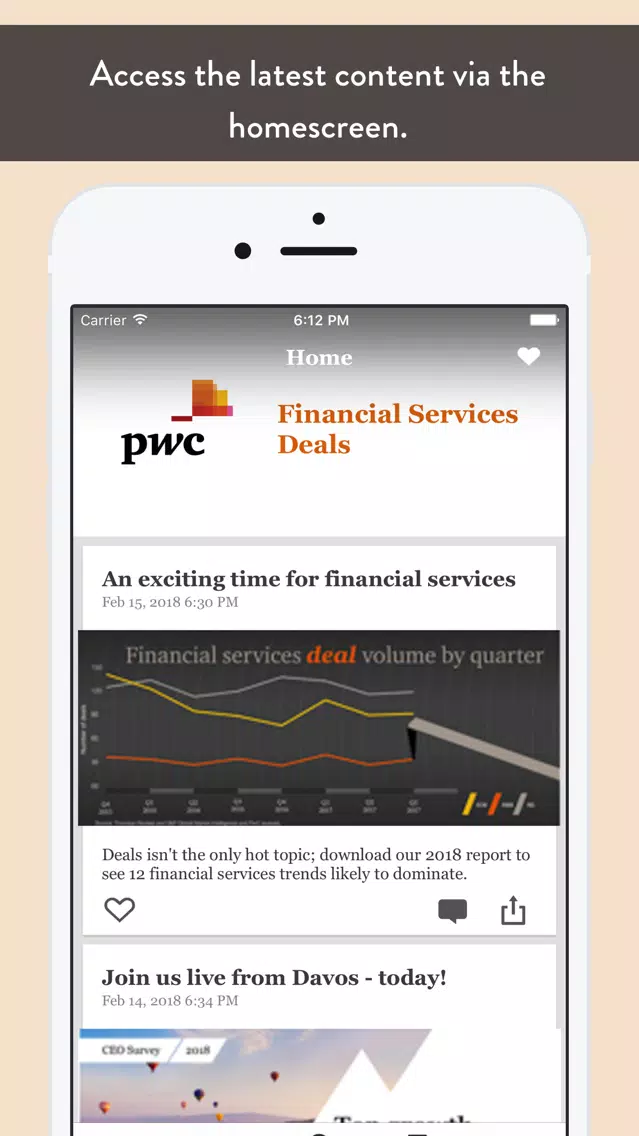 PwC Financial Service Deals 2 Screenshots