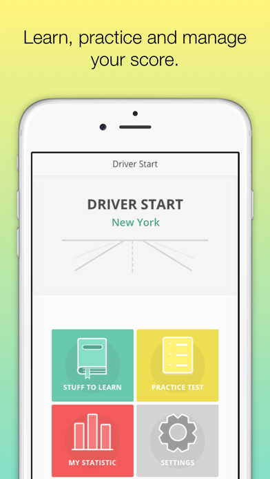 New York DMV NY - Permit test Screenshots