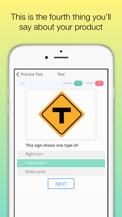 Vermont DMV VT Permit test ed Screenshots