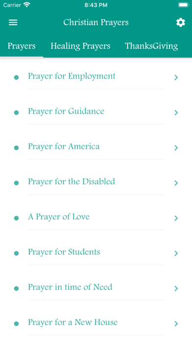 Christian Prayers Screenshots