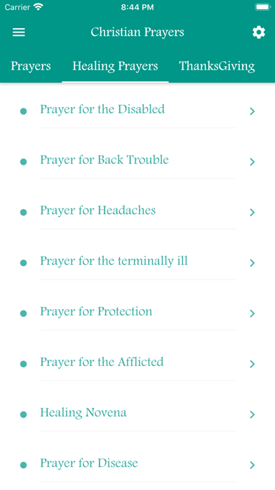 Christian Prayers Screenshots