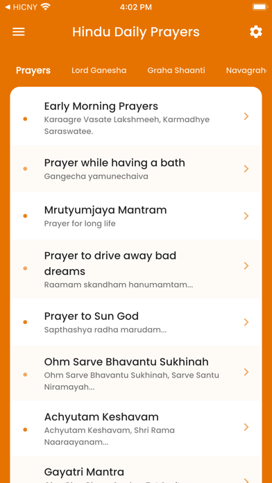 Hindu Daily Prayers Screenshots