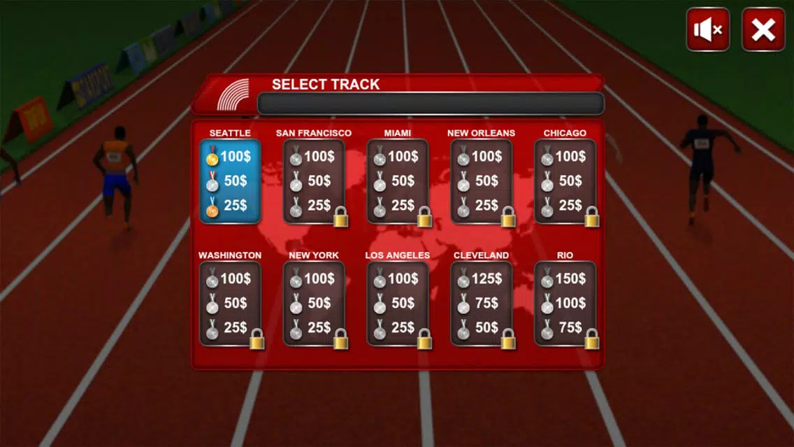 100m Sprint Race 2017 - challenge the best Screenshots