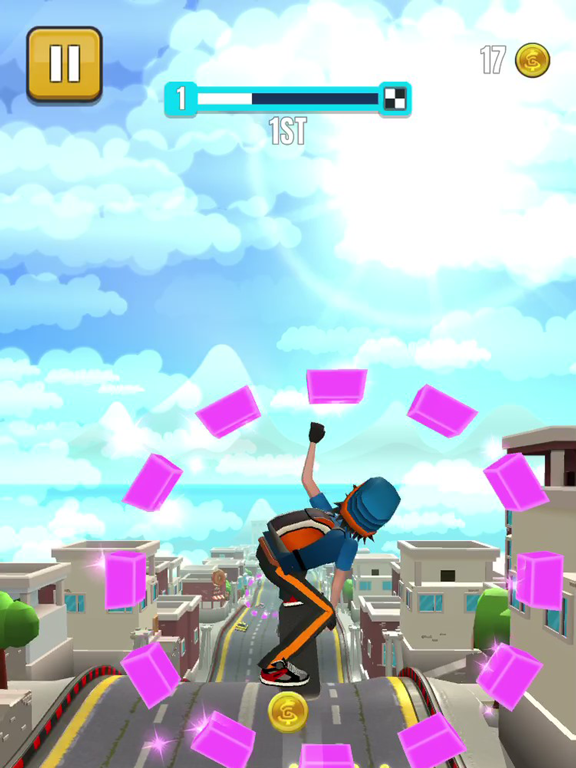 Zrzuty ekranu Faily Skater Street Racer iPad 