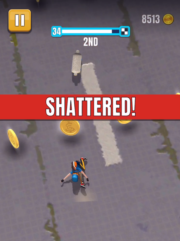 Zrzuty ekranu Faily Skater Street Racer iPad 