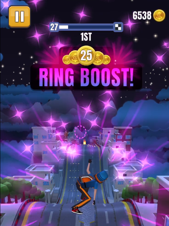 Zrzuty ekranu Faily Skater Street Racer iPad 